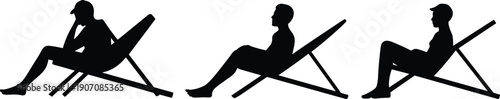 Silhouette of people exercising on incline bench showing workout posture, fitness training routine, gym equipment usage and body strength practice illustration