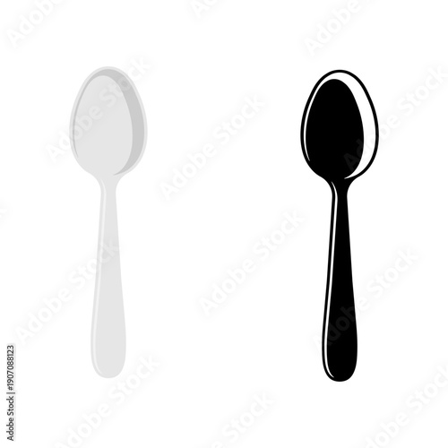 spoon icons without background
