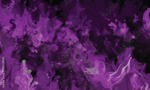 Dense mist formations creating an immersive environment