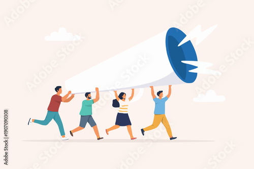 Teamwork and Loud Announcement