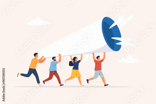 Teamwork and Success Concept