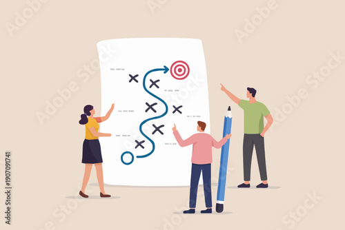 Wallpaper Mural Teamwork Planning Strategy Torontodigital.ca