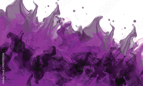 Cinematic smoke clouds capturing intense atmospheric motion