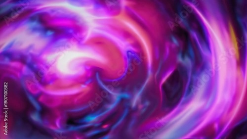 Abstract Colorful Patterns with Swirling Motion and Gradient Effects in Vibrant Shades of Purple, Blue, and Pink