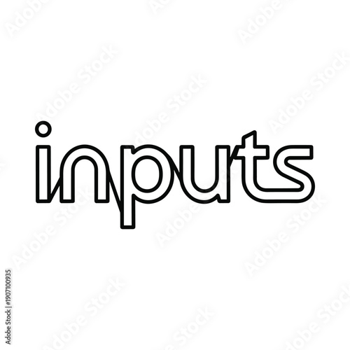 Inputs Text Logo