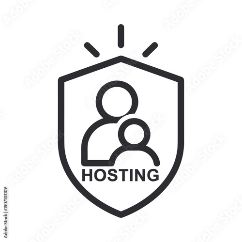 Hosting Protection Shield Logo