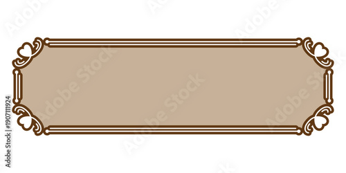 ハートのエレガントなフレーム