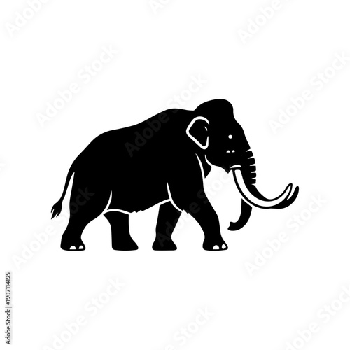 Mammoth vector illustrator 