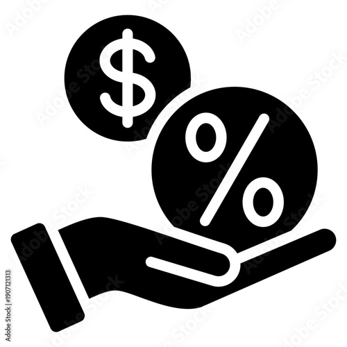 Tax  Icon Element For Design