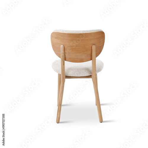 This is beautiful chair white or black and details short chair photo