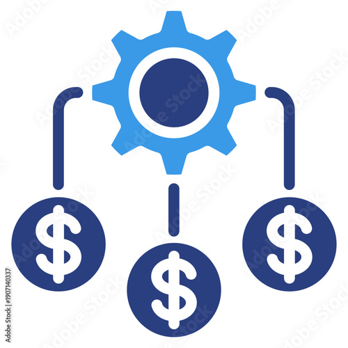 Passive Income  Icon Element For Design