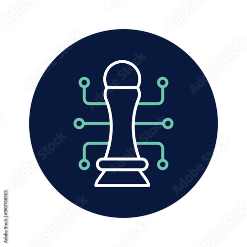 Digital Strategy vector, pixel perfect, illustrator file 
