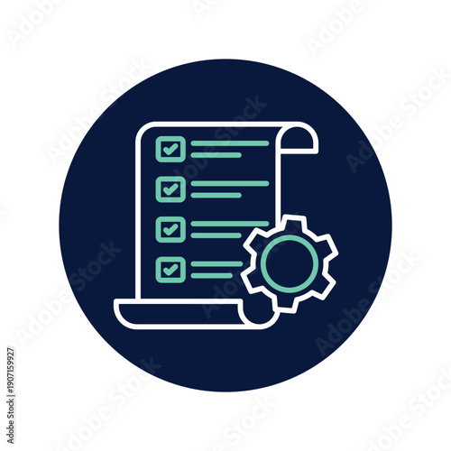 Production Planning vector, pixel perfect, illustrator file 
