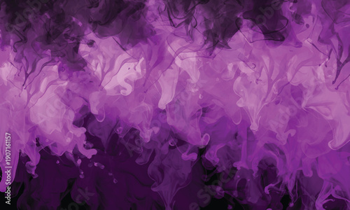 Mysterious abstract clouds with flowing vapor motion