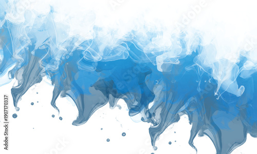 Dense atmospheric vapor creating an immersive environment