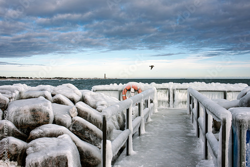 pier in the sea