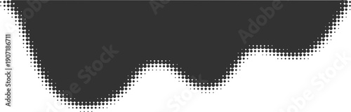 Modern halftone pattern with gradient dots with dynamic visual texture for graphic design projects and digital backgrounds with smooth transitions.