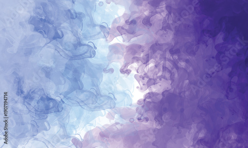 Abstract mist movement creating depth and emotional intensity