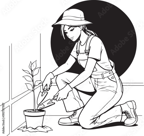 Skater boy doing tricks with skateboard