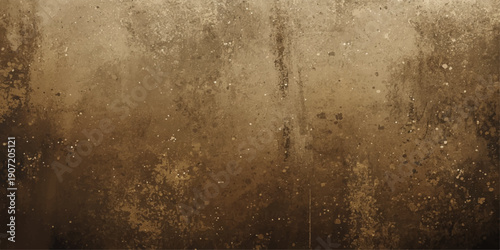 A dark and grungy vintage metal backdrop featuring a heavily textured rusty surface with an aged brown pattern and dirty antique paint on a rough material design