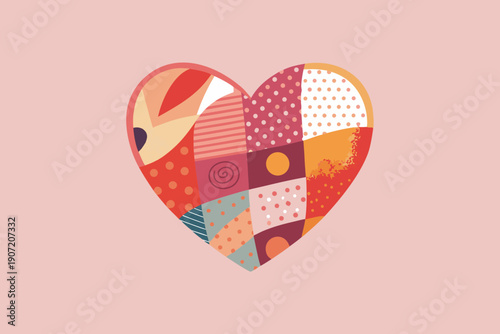 Love and valentine heard icon