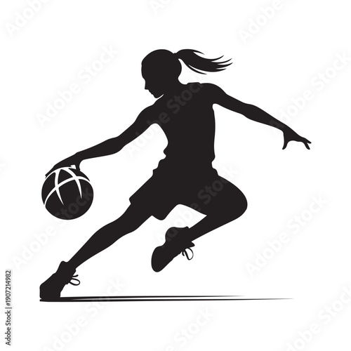 basketball crossover vector silhouette clip art logo design illustration.  abstract basketball icon collection