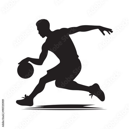 basketball crossover vector silhouette clip art logo design illustration.  abstract basketball icon collection