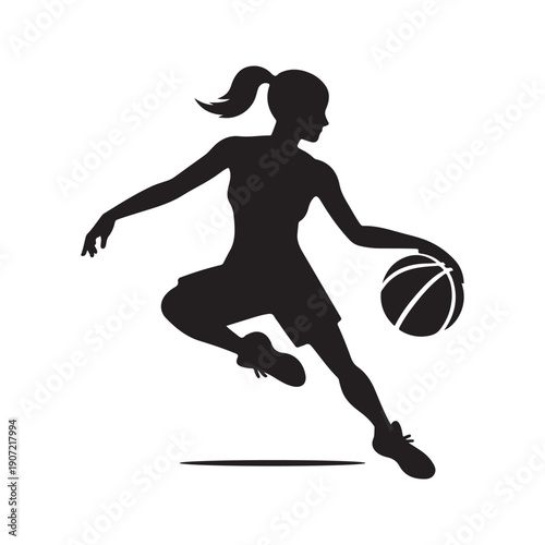 basketball crossover vector silhouette clip art logo design illustration.  abstract basketball icon collection
