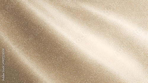 Gold glitter texture creating a sparkling abstract background, shimmering luxury fabric with waving light reflections, elegant celebratory event backdrop design
