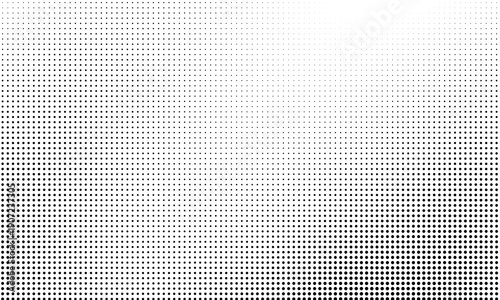 Schilderij op canvas Grunge halftone gradient isolated on transparent background