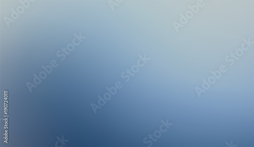 Serene abstract blue gradient with smooth color transition and soft blurred effect for tranquil backgrounds