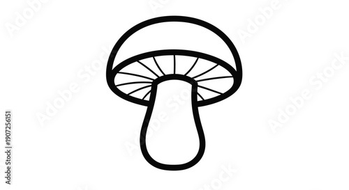 Simple black horseshoe magnet icon on a plain white background