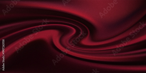 Black dark deep burgundy ruby cherry plum red abstract background. Silk satin velvet fabric. Elegant luxury rich. Curtain drapery fold line wave flow. Romance, Valentine, Birthday. Christmas. Design.