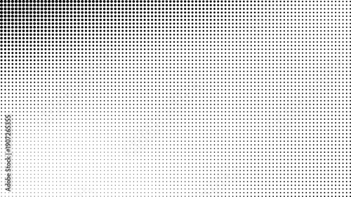 Gradient halftone effect