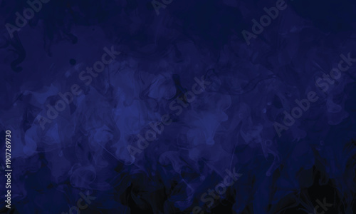 Flowing smoke formations shaping an abstract visual landscape