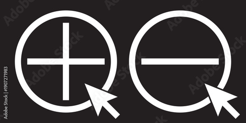 Math symbols plus minus multiply divide equal sign. Minimalist Math Symbols Icon Set – Plus Minus Multiply Equal Black Circle Design. plus, minus icon red green vector design 