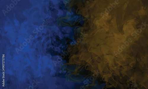 Abstract vapor movement creating depth and emotional intensity