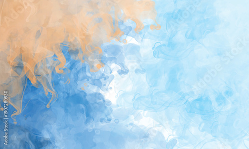 Volumetric mist texture with layered depth and flowing motion