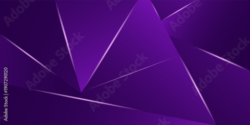 Abstract purple polygon elegant background vector illustration for banner business product presentations. eps 10