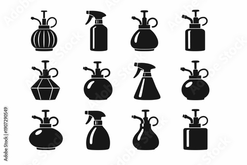Object home icon tasteful tool image accessory sprayer vector simple generation stylish