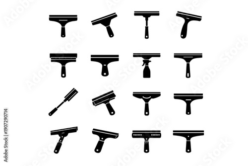 Image cleaner glass simple icon versatile household utility storefront generation vector cleaning