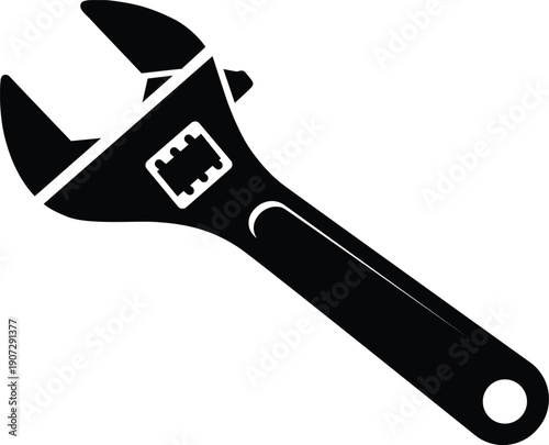 Adjustable wrench tool for loosening and tightening bolts