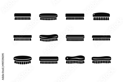 Wallpaper Mural Simple icon image grooming accessory design object modern generation clean vector contemporary Torontodigital.ca