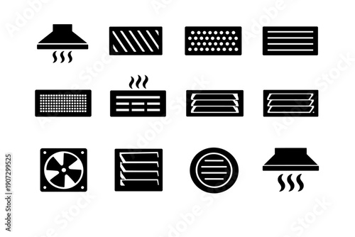 Generation utility icon image simple vector solid aid shape practical kitchen cooking