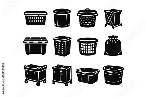 Item dependable simple image container vector icon lasting construction generation daily symbol