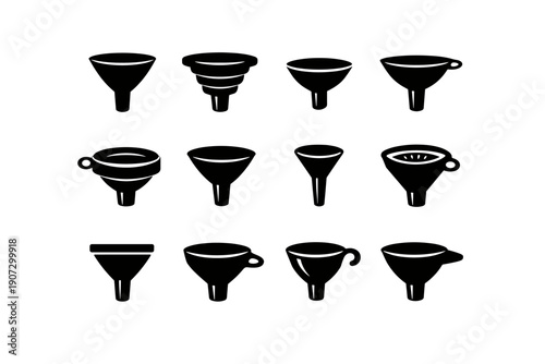 Kitchen filled image subtle simple vector space transfer icon compact generation funnel