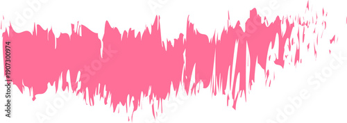 Cream glaze, acrylic brush strokes, template, shabby background, brush, stroke, pink