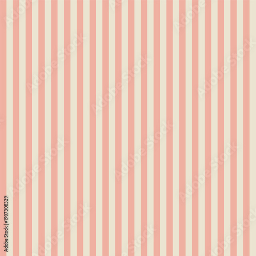Playful seamless striped pattern featuring crisp vertical stripes on a soft pastel background. Fresh, minimalist vibe abstract texture ideal for modern textiles, apparel, stationery