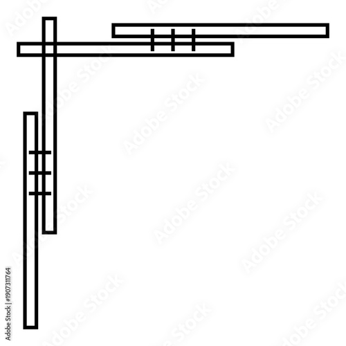 abstract corner edge