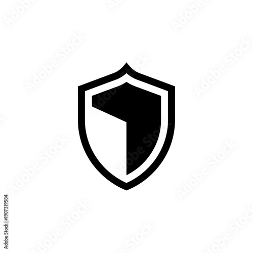 Free Download Minimalist black and white graphic design featuring a stylized balance scale with geometric shapes, symbolizing justice or equilibrium. - GFXLoad